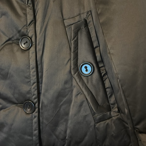 NWT Marc by Marc Jacobs 3/4 sleeve satin puffer double breasted jacket - Picture 6 of 9